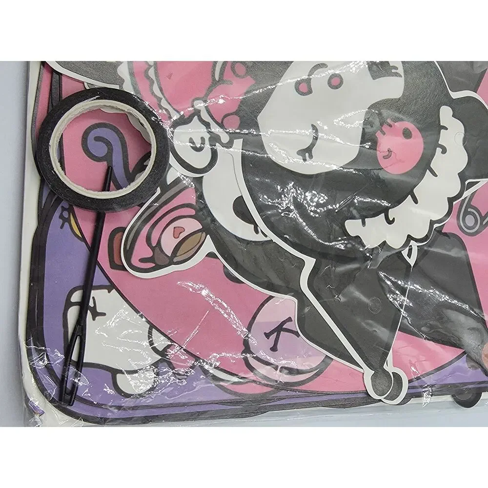 Sanrio Kuromi Birthday Party Decorations Happy Birthday Letter Hanging
